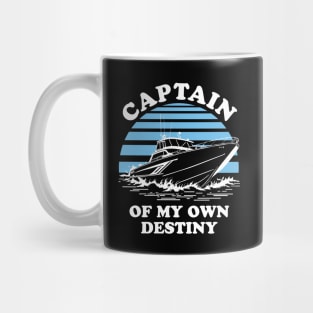 Captain Of My Own Destiny - Sea Captain Quote Mug